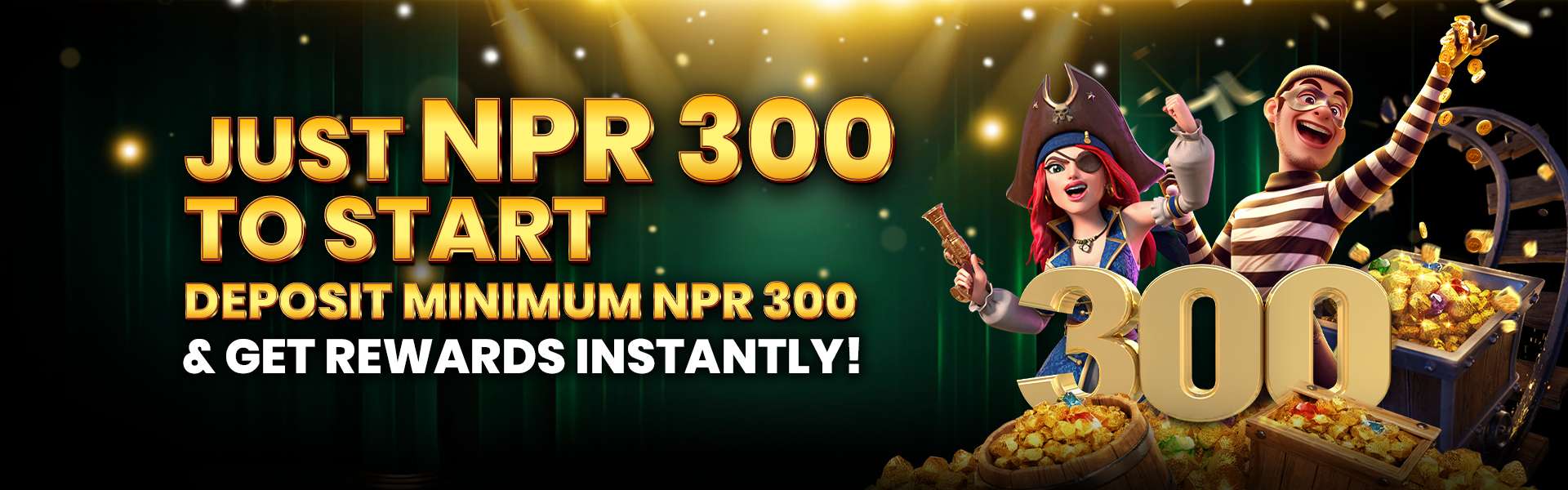 Just NPR 300 to Start promo